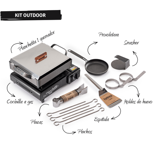 KIT OUTDOOR con anafe de regalo