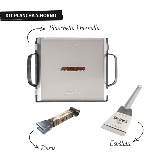 KIT PLANCHA Y HORNO
